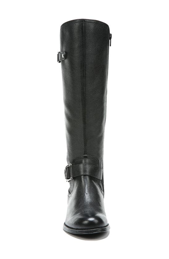 Shop Naturalizer Jenelle Tall Boot In Black Leather