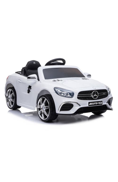image Best Ride On Cars Mercedes Sl-63 Ride-on Toy Car In White At Nordstrom
