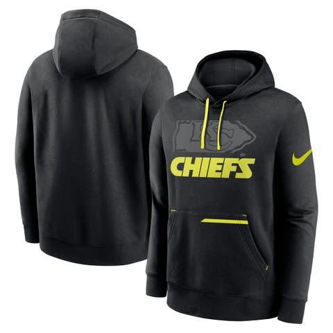 Men's '47 Kansas City Chiefs Heather Gray Gridiron Lace-Up Pullover Hoodie