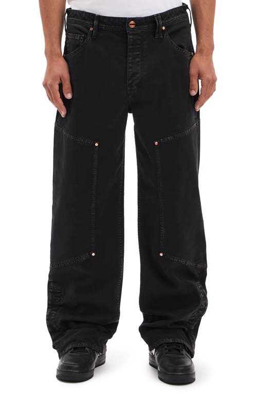 Shop Vayder Wide Leg Stretch Cotton Utility Pants In Vinci