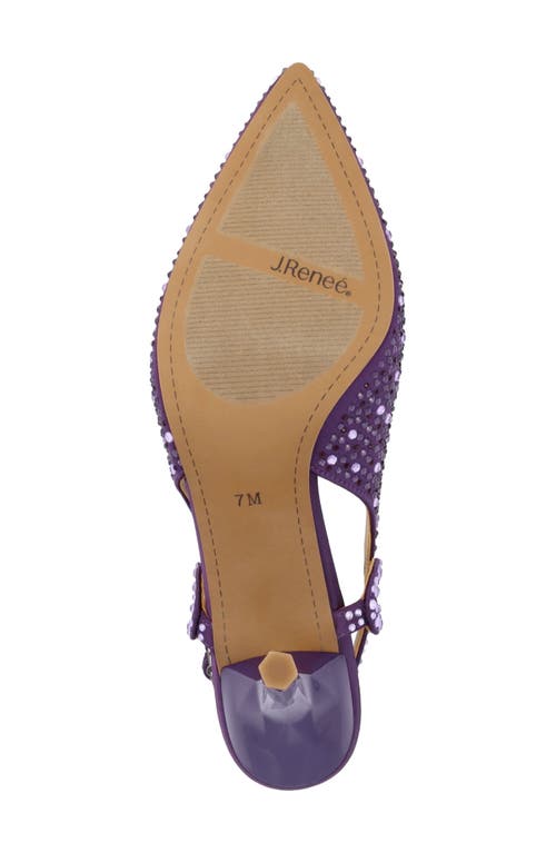 J. RENEÉ J. RENEÉ VIVIENE SLINGBACK POINTED TOE PUMP