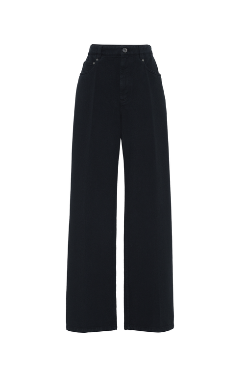 Shop Brunello Cucinelli Relaxed Trousers In Black