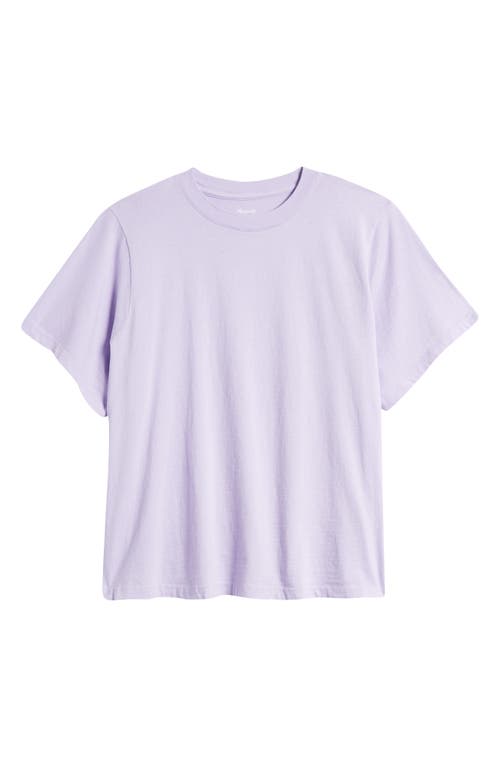 Bella Cotton Jersey T-Shirt in Subtle Lavender