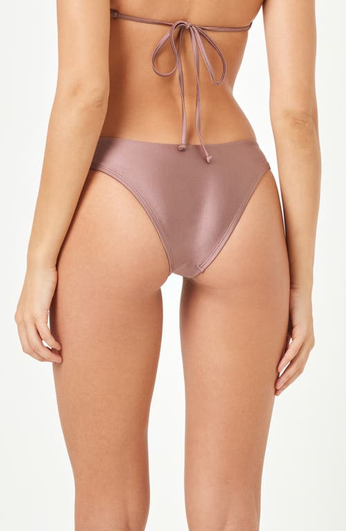 Shop L*space Lspace Rocky Classic Bikini Bottoms In Smoky Quartz