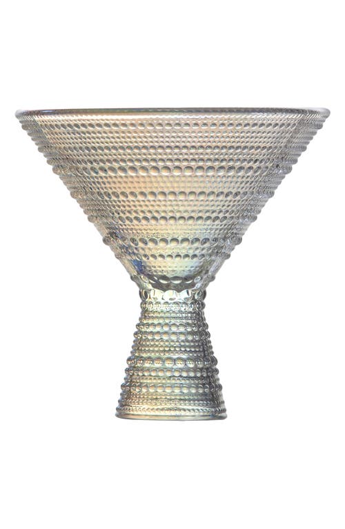 Shop Fortessa Jupiter Set Of 4 Iridescent Martini Glasses