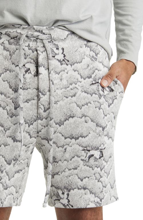 Shop Twenty Atmosphere Hyper Reality Knit Shorts In Cement