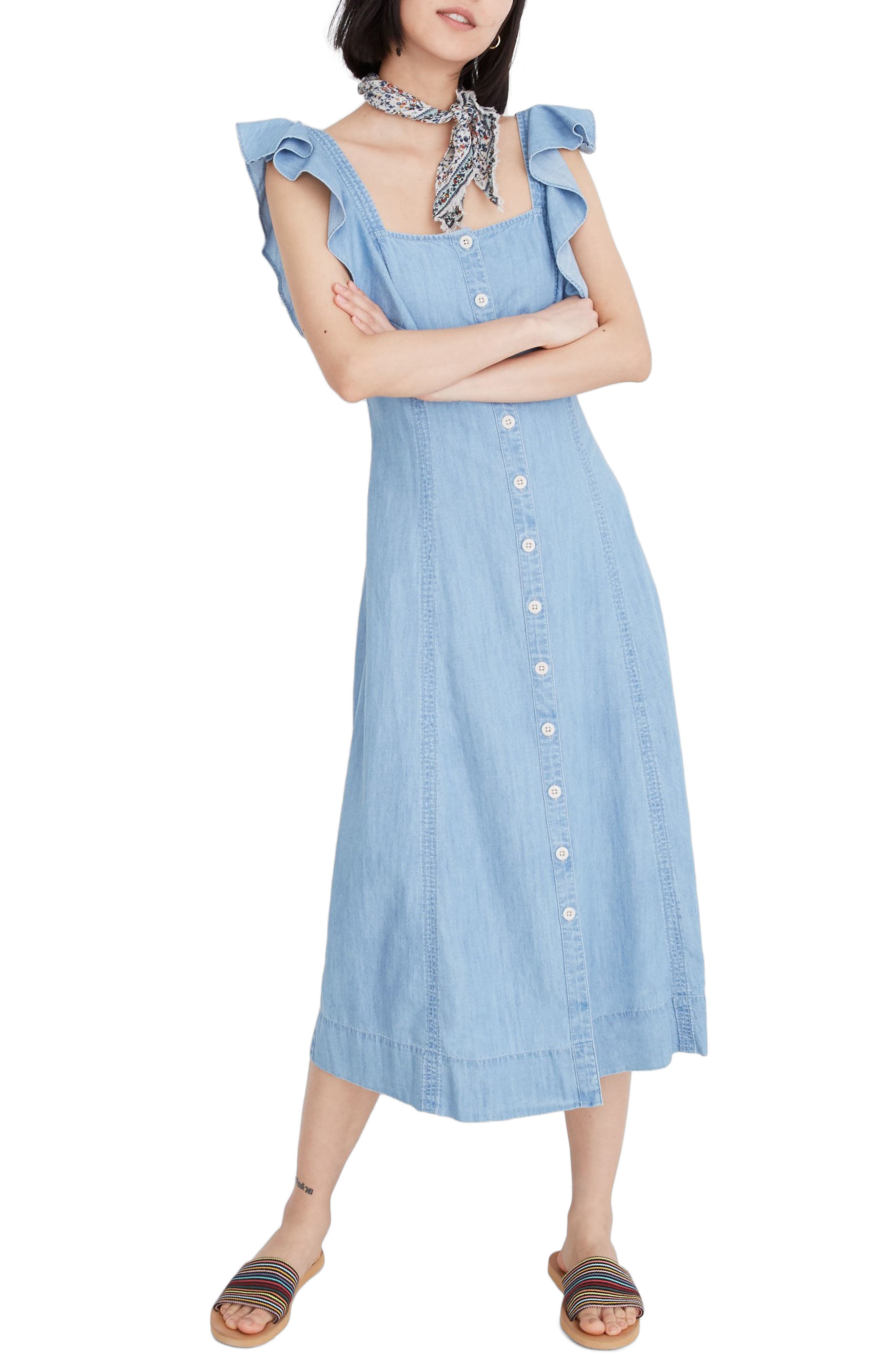 nordstrom rack denim dress