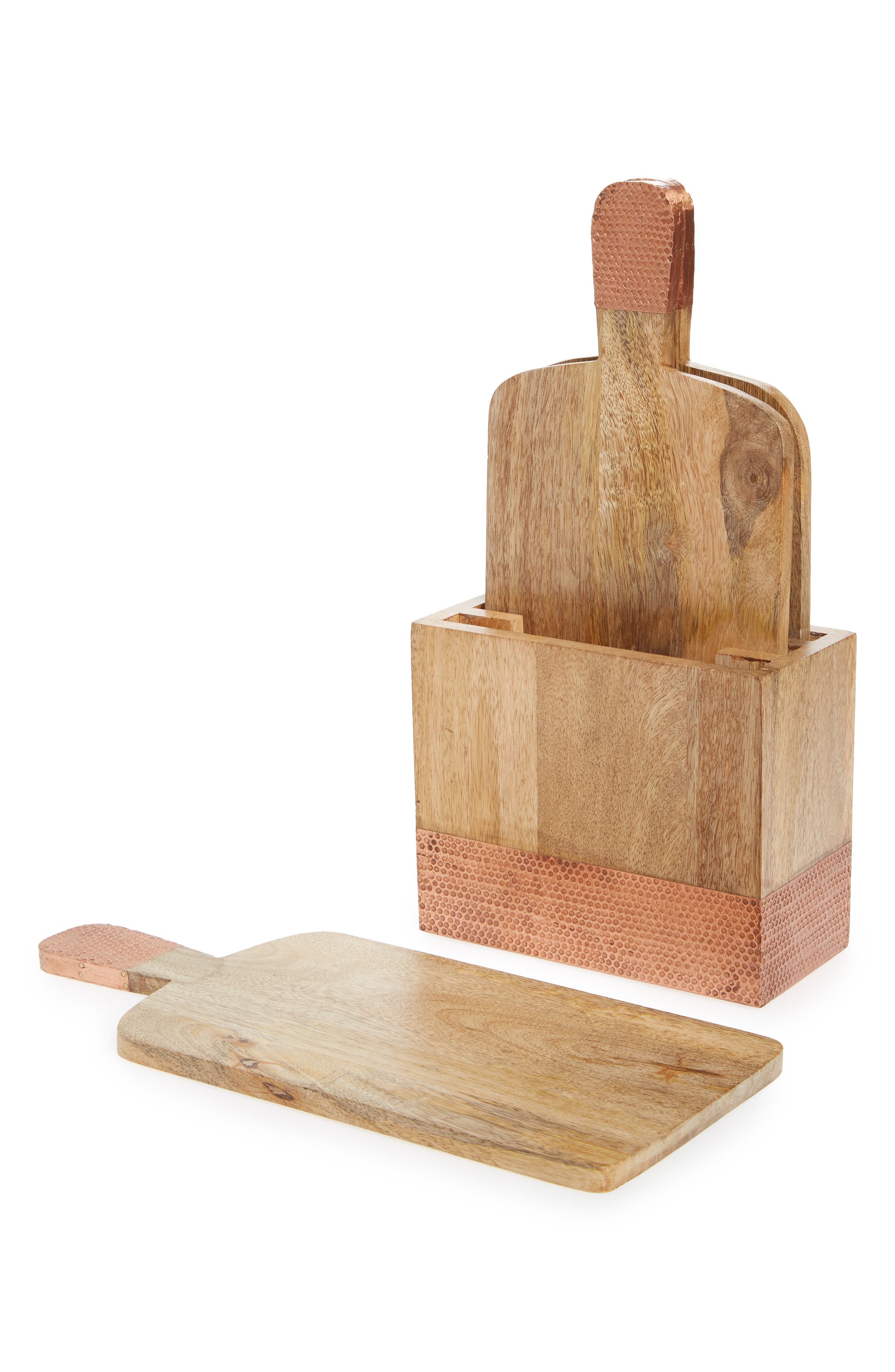 cutting board set wood