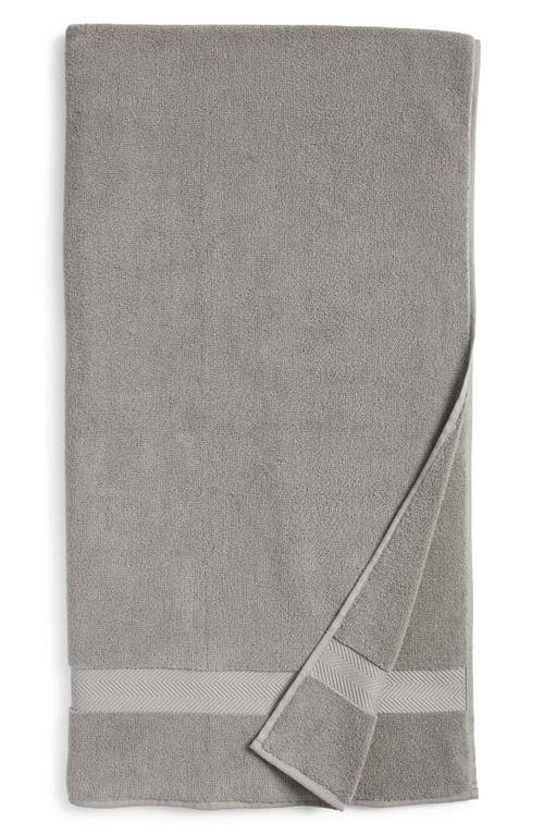 Nordstrom Organic Hydrocotton Bath Sheet in Grey Griffin at Nordstrom