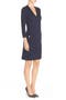 Eliza J Button Pockets Ponte A-Line Dress (Regular & Petite) | Nordstrom