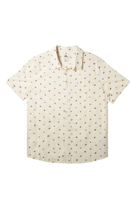 Minimo Floral Short Sleeve Button-Up Shirt