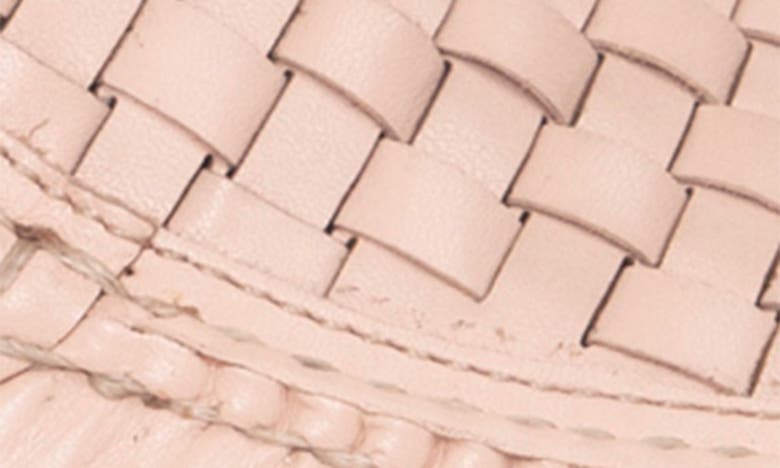 Patricia Green Kelly Woven Driving Loafer In Nude