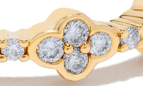 H.j. Namdar Bezel Diamond Cluster Fashion Ring In Yellow Gold