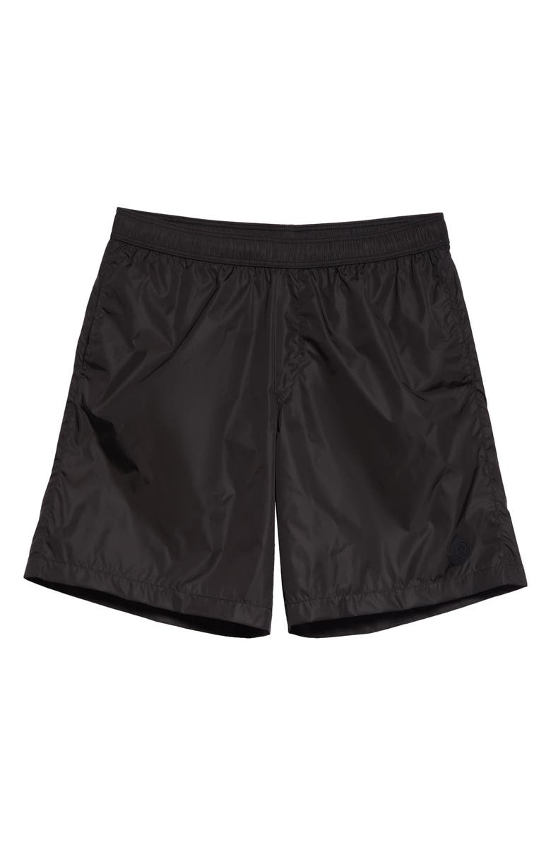 Moncler Reflective Logo Nylon Swim Trunks | Nordstrom