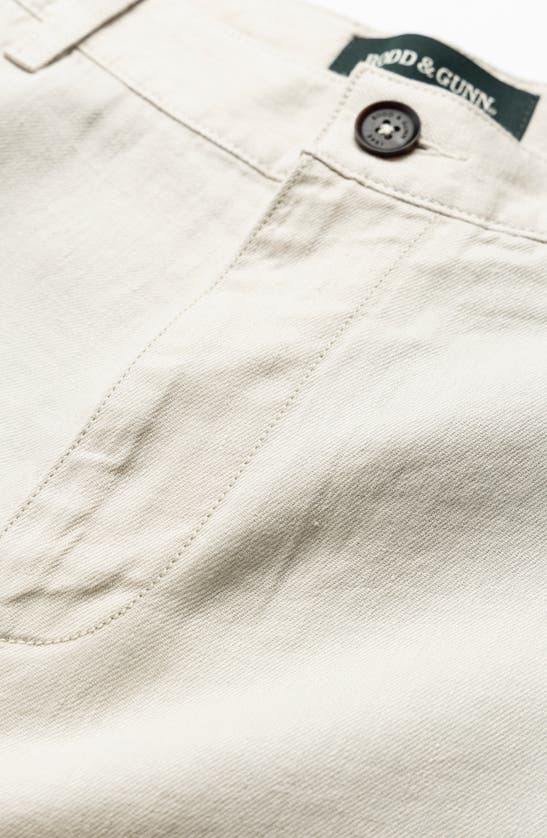 Shop Rodd & Gunn Westlock Linen Shorts In Straw
