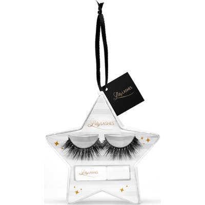Lilly Lashes Miami 3D Mink False Lashes & Mini Lash Adhesive Set - No Color