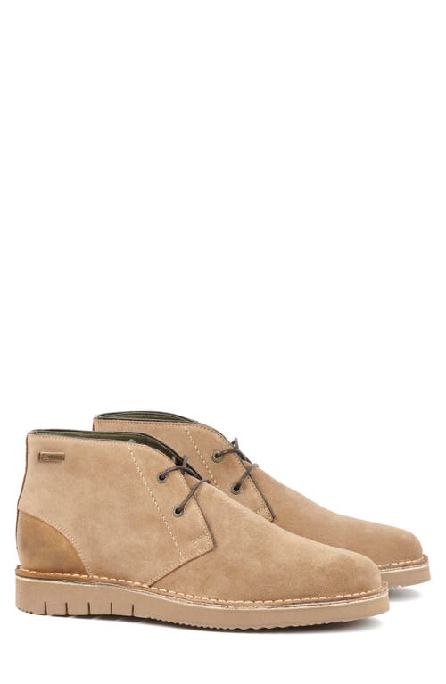 Barbour Kent Chukka Boot in Taupe Suede