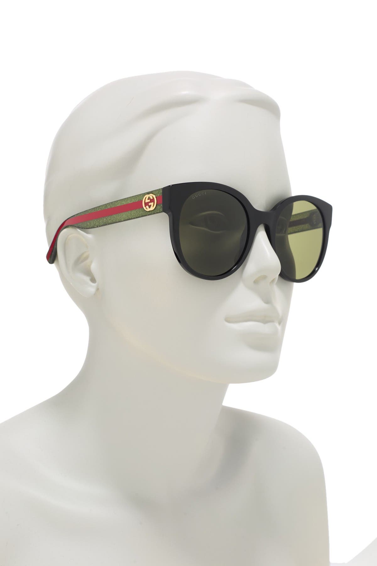 gucci 54mm round sunglasses
