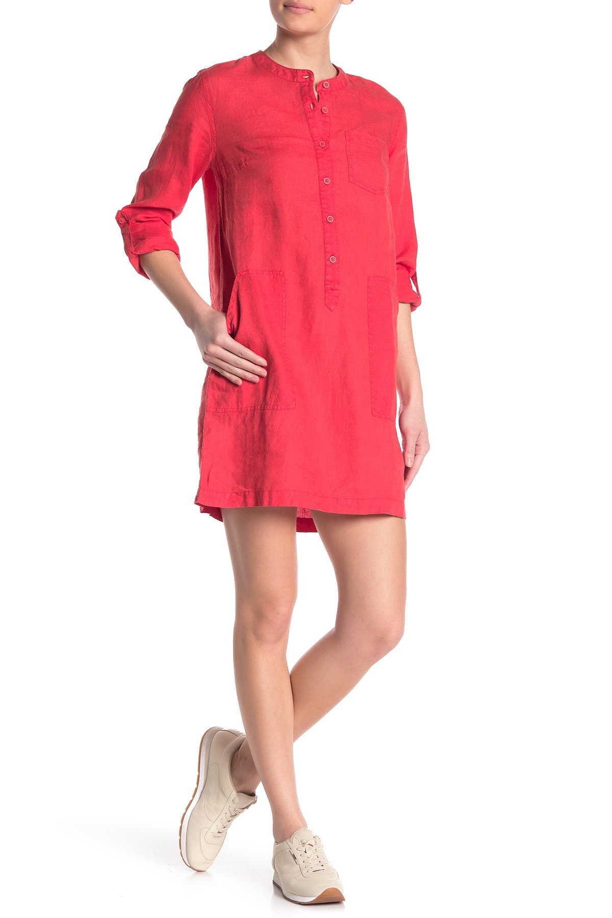 michael stars linen dress