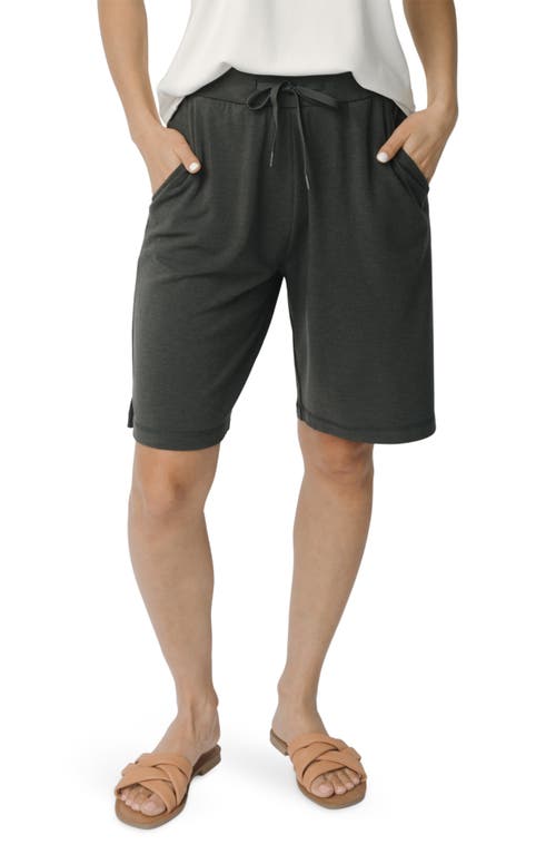 Ultrasoft Bermuda Pajama Shorts in Charcoal