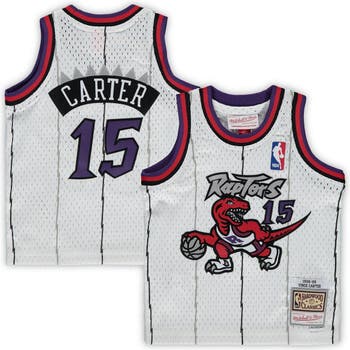 Infant Mitchell & Ness Vince Carter Purple Toronto Raptors 1998/99 Hardwood  Classics Retired Player Jersey
