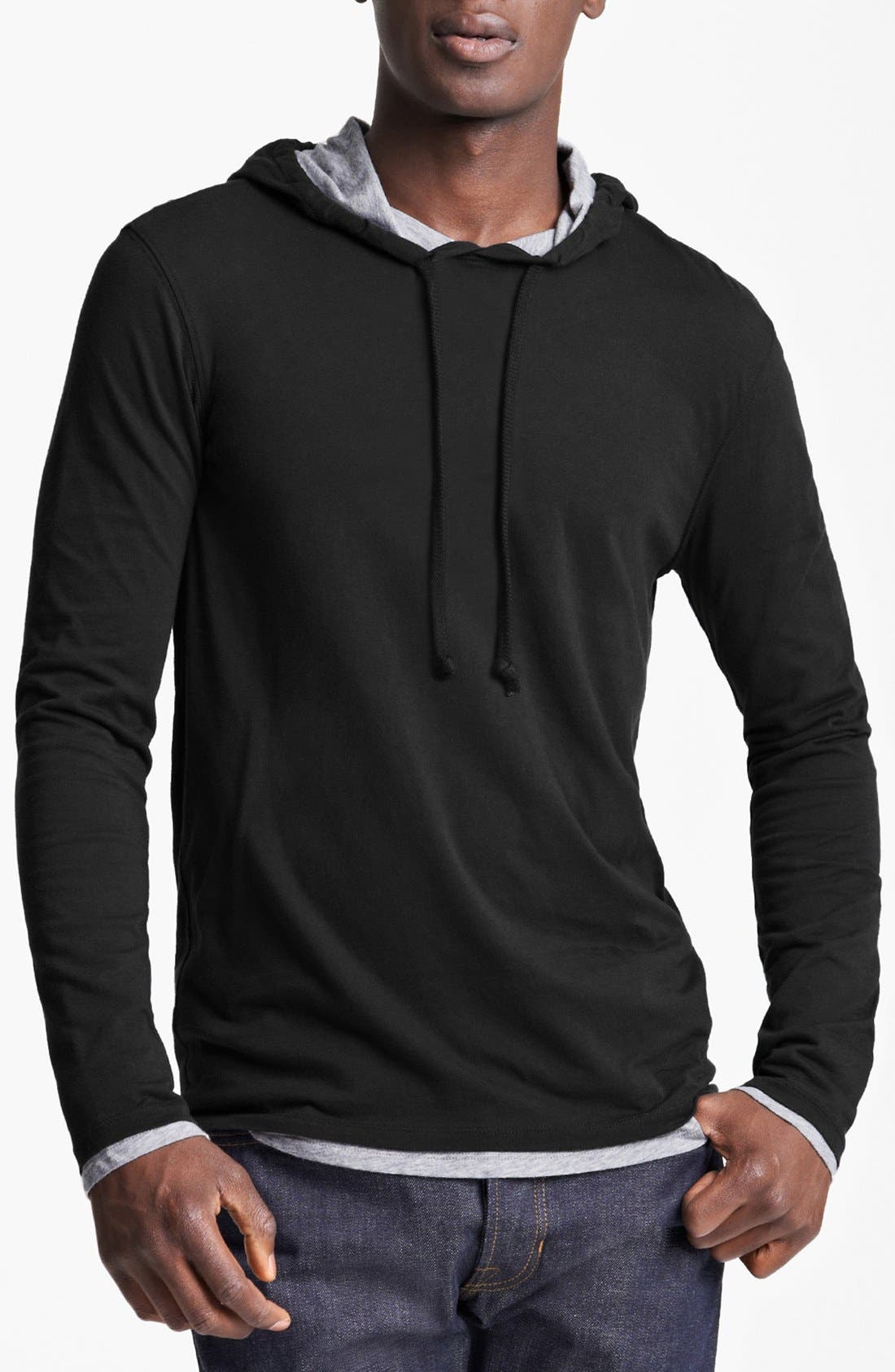 Vince Double Layer Hoodie Nordstrom