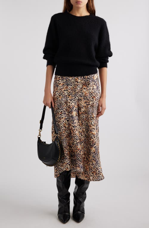 Shop Isabel Marant Lisanne Print Skirt In Natural