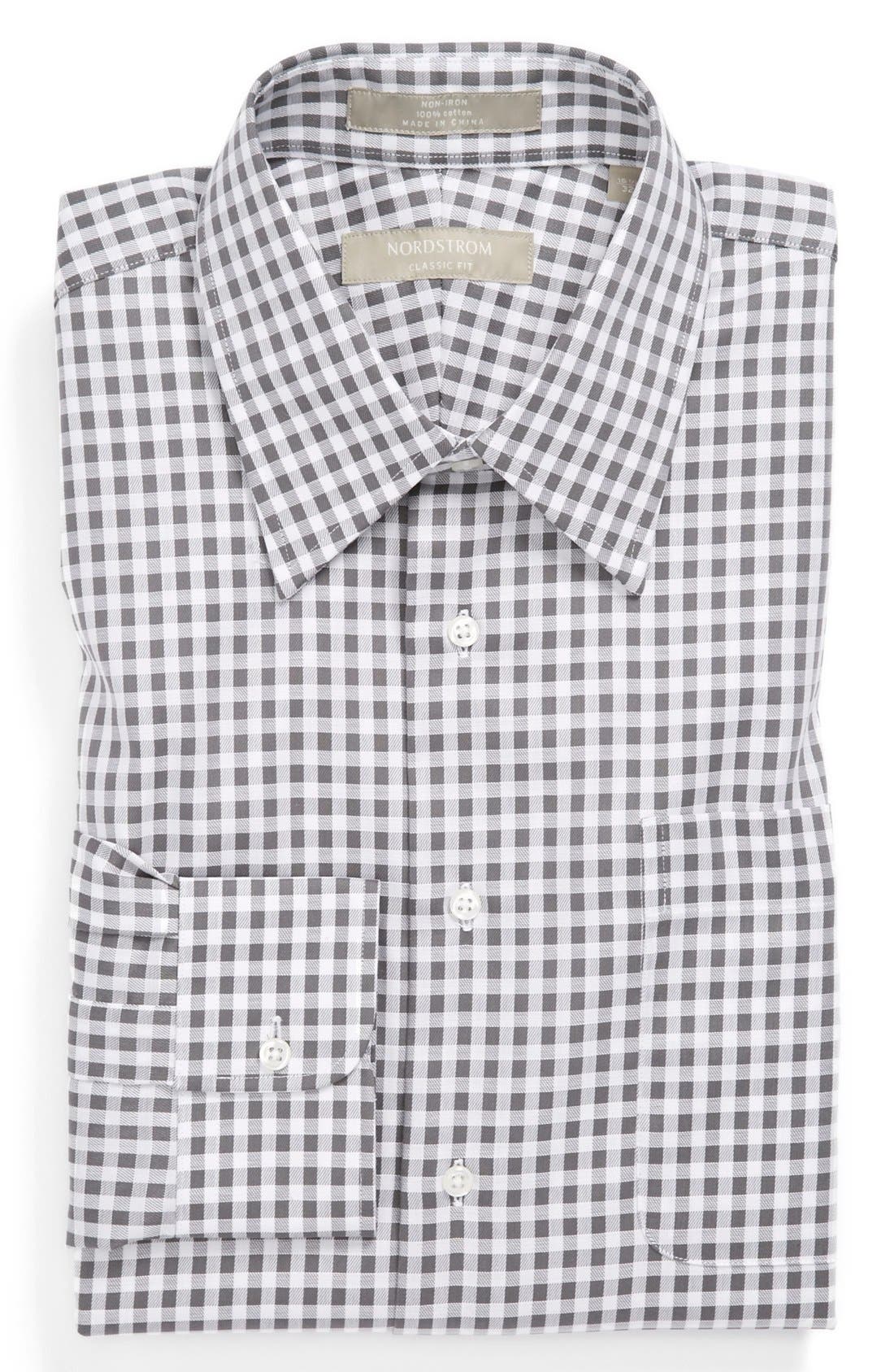 Nordstrom Classic Fit NonIron Dress Shirt Nordstrom