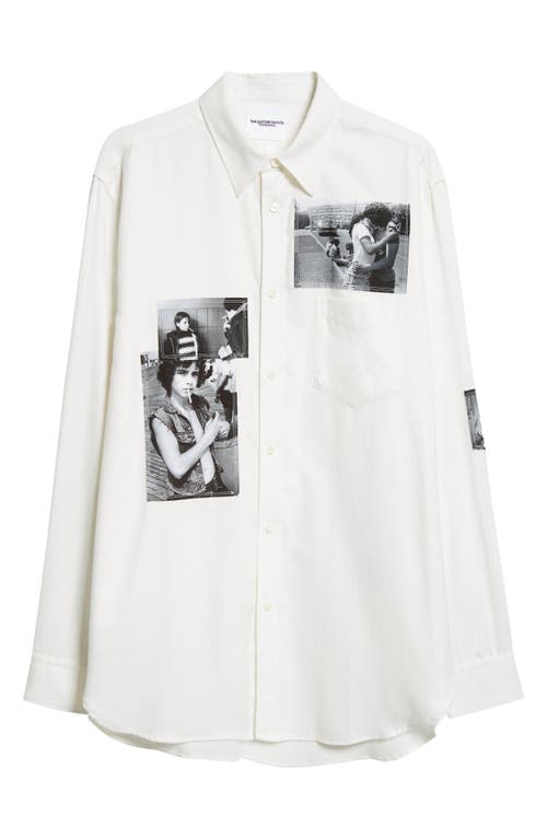 TAKAHIROMIYASHITA THE SOLOIST TAKAHIROMIYASHITA THESOLOIST. JOSEPH SZABO PHOTO PATCH BUTTON-UP SHIRT