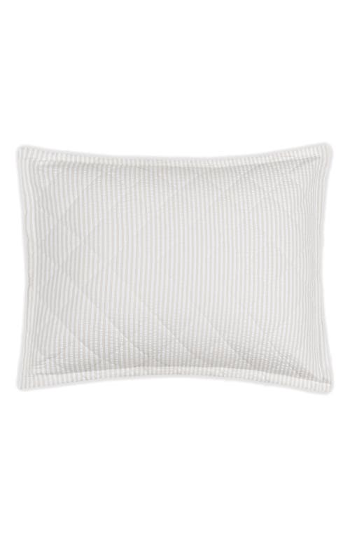 Matouk Matteo Quilted Sham in Natural at Nordstrom