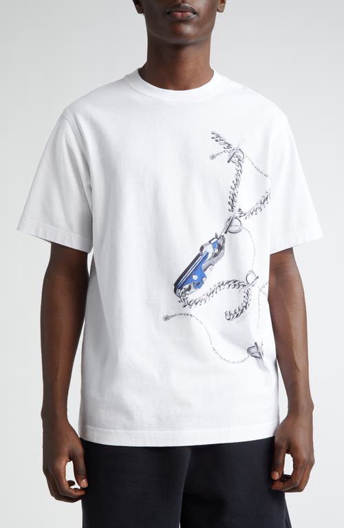 burberry Knight Hardware Graphic T-Shirt Ip Pattern at Nordstrom,