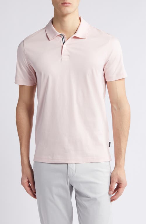 Ted Baker London Zeiter Cotton Polo In Pink