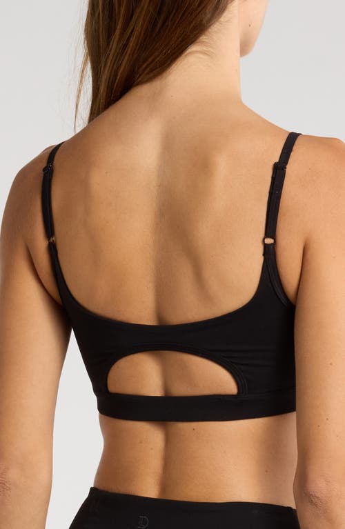 Shop Daughter Lessons Core Sports Bra In Black