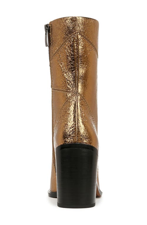 Franco Sarto Women's Stevie Mid Shaft Boots In Bronze