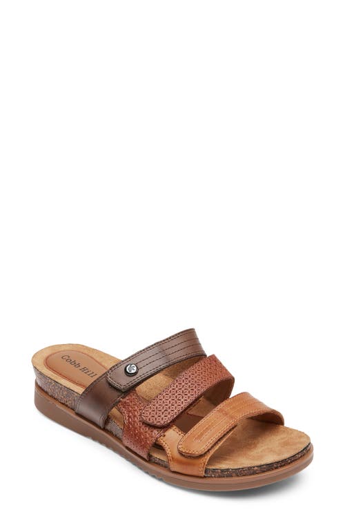 May Slide Sandal in Tan