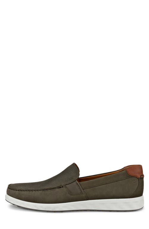 Ecco S Lite Moc Toe Slip-on In Tarmac