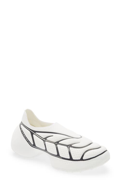 Givenchy TK-360 Plus Slip-On Sneaker in White/Black