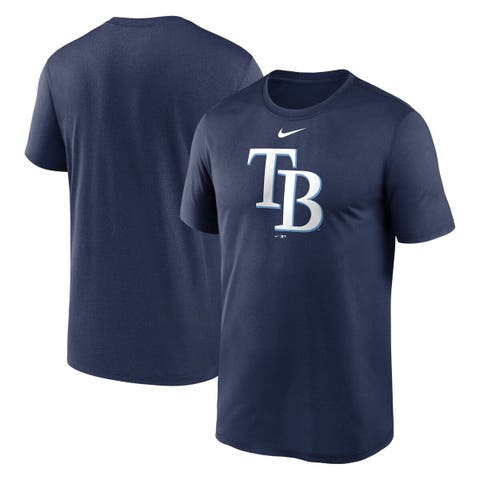 Youth Navy Tampa Bay Rays Primary Logo Team T-Shirt