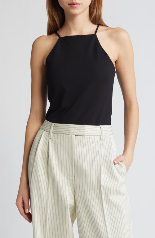 Shop Rag & Bone Irina Square Neck Tank Top In Black