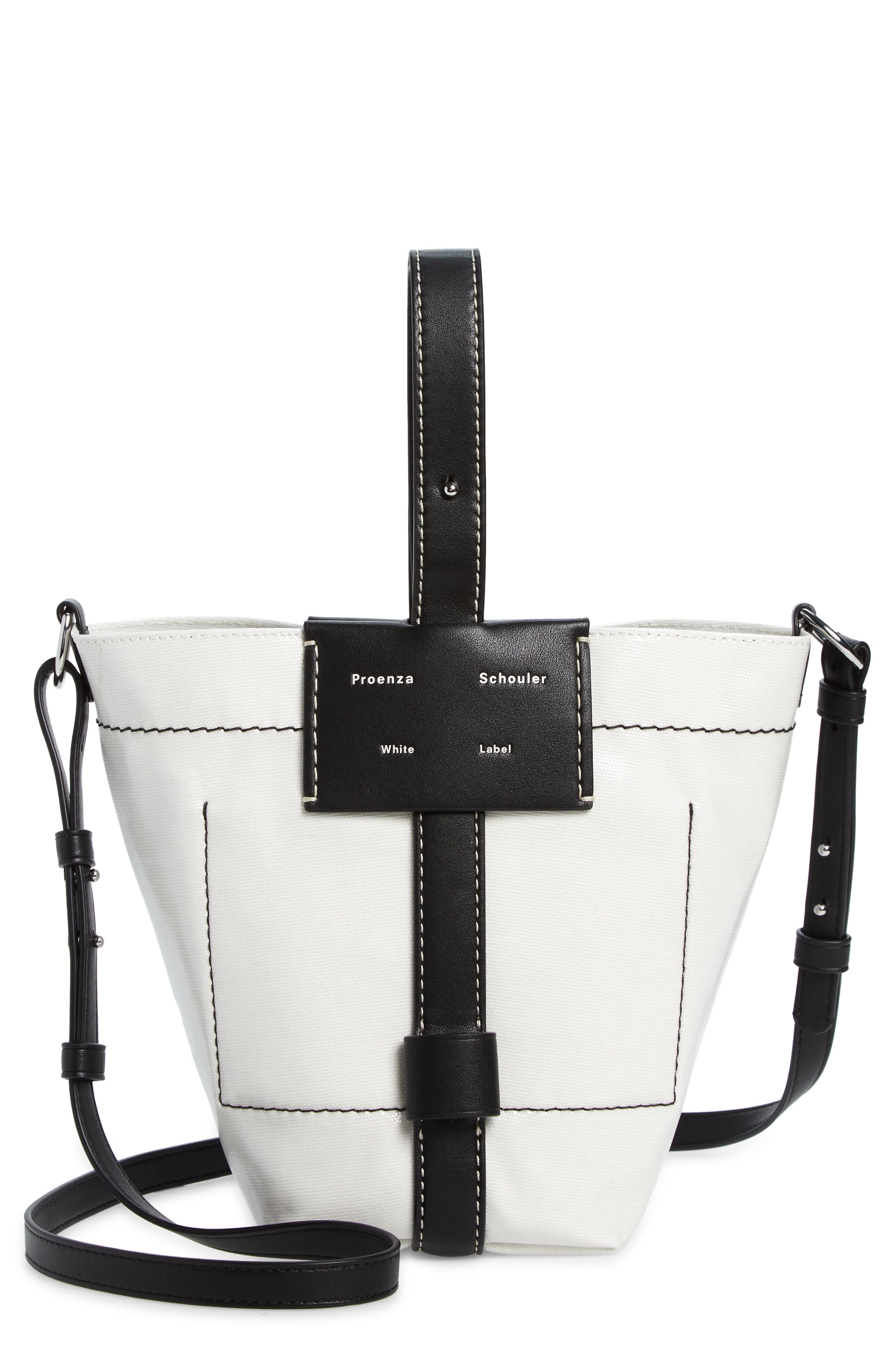Womens Bags Top-handle bags PROENZA SCHOULER WHITE LABEL Small Sullivan Bucket Bag in White 