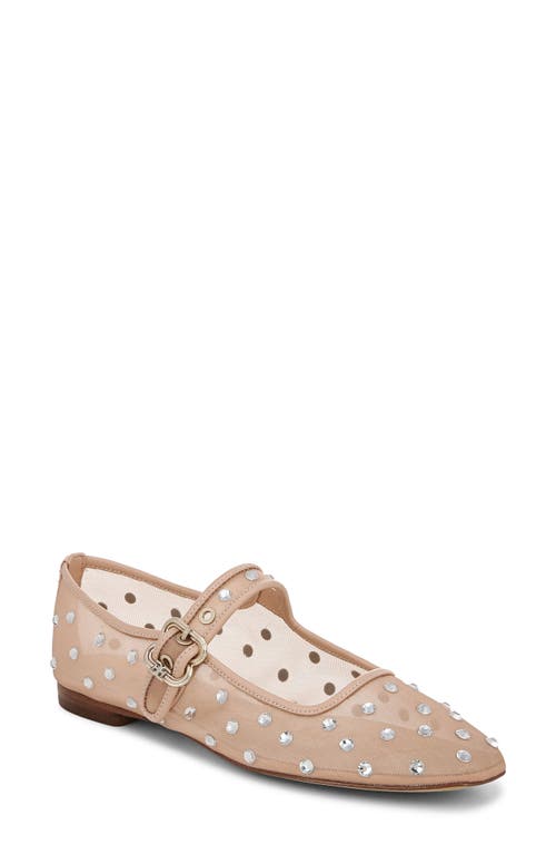 Sam Edelman Michaela Shine Mary Jane Flat Vintage Pink at Nordstrom,