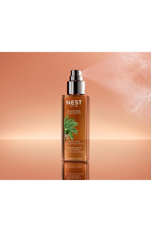 Nest New York Balinese Coconut Body Mist 4.2 oz Spray In No Color