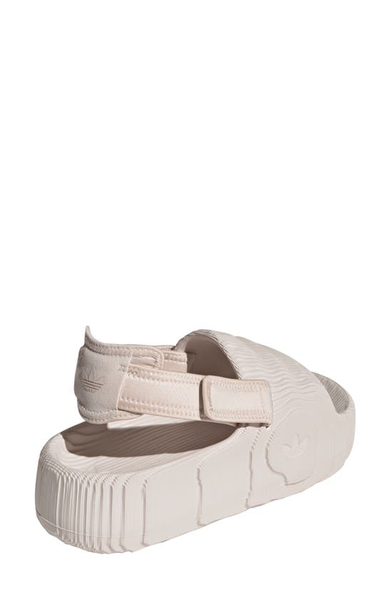 Shop Adidas Originals Adilette 22 Xlg Lifestyle Slingback Sandal In Mauve/ Mauve/ Mauve