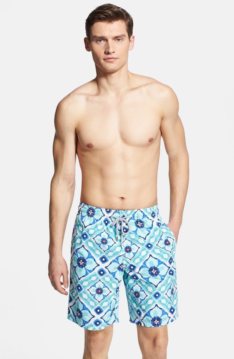 Vilebrequin 'Okoa' Floral Print Swim Trunks | Nordstrom