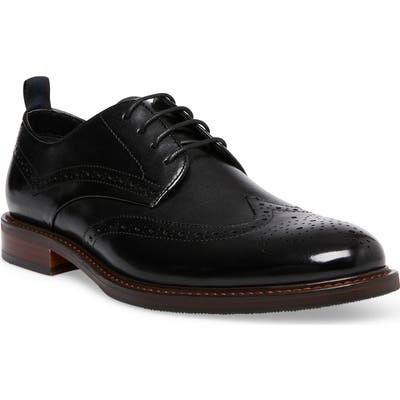 Steve Madden Kindrid Wingtip- Black
