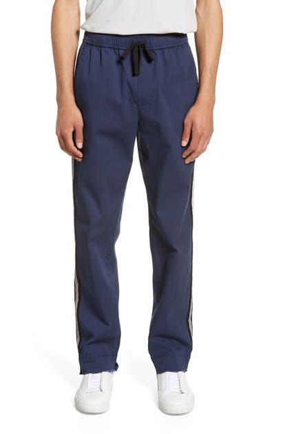 Atm Anthony Thomas Melillo Pants SLIM FIT STRIPE TRACK PANTS