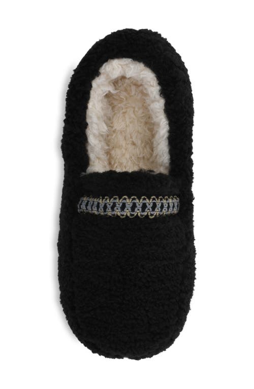 Gaahuu Faux Shearling Lined Slipper (women) In Black