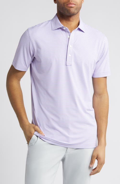 Crown Crafted Alton Performance Polo in White/Valencia