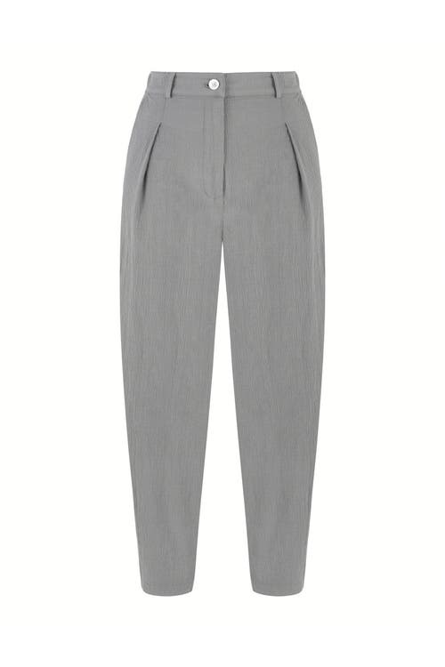High Waisted Pants in Grey