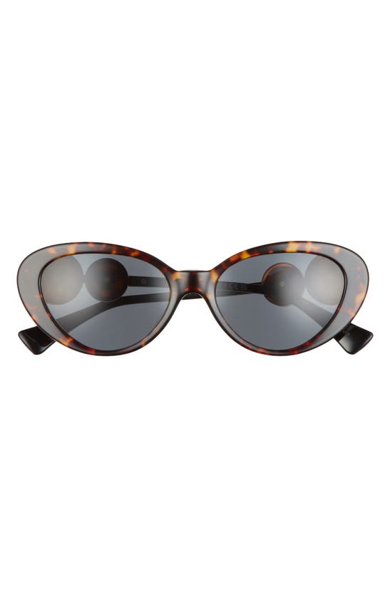Versace 54mm Cat Eye Sunglasses In Black